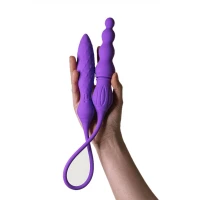 Вібратор двосторонній Adrien Lastic AD-2X з пультом LRS — Переглянути зображення 4