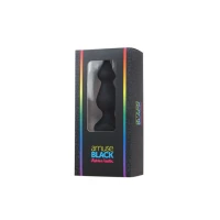 Анальна пробка Adrien Lastic Amuse Mini Black (S) з двома переходами, макс. діаметр 3 см — Просмотреть изображение 3