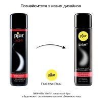 Силіконовий лубрикант pjur Light 100мл, найбільш рідкий, 2в1, для сексу та масажу, добрий для новачків — Переглянути зображення 3