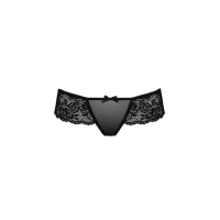 Трусики Passion Exclusive ABLA THONG L/XL, black — Переглянути зображення 5
