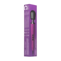 Вібромасажер DOXY Original Purple, дуже потужний, живлення 220В, пульсівні вібрації — Переглянути зображення 7