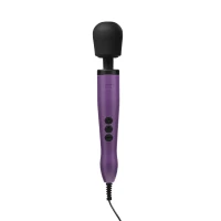 Вібромасажер DOXY Original Purple, дуже потужний, живлення 220В, пульсівні вібрації