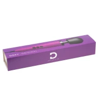 Вібромасажер DOXY Original Purple, дуже потужний, живлення 220В, пульсівні вібрації — Переглянути зображення 6