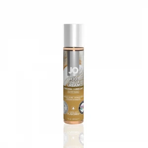 Змазка на водній основі JO H2O — Vanilla Cream (30 мл) без цукру, рослинний гліцерин