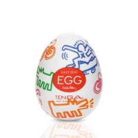 Мастурбатор-яйце Tenga Keith Haring Egg Street — Просмотреть изображение 1