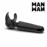 Мастурбатор-вібромасажер Manwan MAN.WAND, відмінно для пар, вібро-мінет, 20 режимів — Просмотреть изображение 1