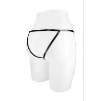 Трусики-стрінги з доступом Fashion Secret ANGELA Black — Переглянути зображення 2