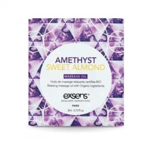 Пробник масажної олії EXSENS Amethyst Sweet Almond 3мл