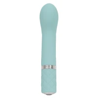 Розкішний вібратор Pillow Talk - Racy Teal з кристалом Swarovski для точки G, подарункове паковання — Переглянути зображення 2