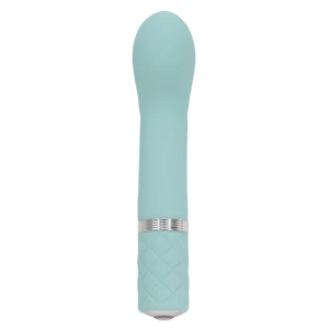 Розкішний вібратор Pillow Talk - Racy Teal з кристалом Swarovski для точки G, подарункове паковання