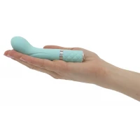 Розкішний вібратор Pillow Talk - Racy Teal з кристалом Swarovski для точки G, подарункове паковання — Переглянути зображення 5