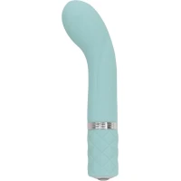 Розкішний вібратор Pillow Talk - Racy Teal з кристалом Swarovski для точки G, подарункове паковання — Переглянути зображення 1