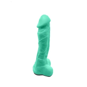 Мило у формі пеніса Чистий Кайф Turquoise size XL, крафтове мило-член, натуральне
