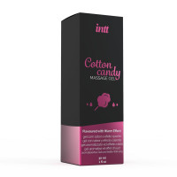 Массажный гель для интимных зон Intt Cotton Candy (30 мл) разогревающий Массажный гель для интимных зон Intt Cotton Candy (30 мл) разогревающий