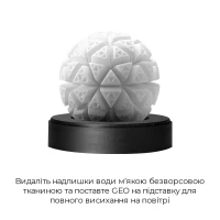 Мастурбатор Tenga Geo Glacier, новий матеріал, інтенсивні блоки, новий рівень розвитку Tenga Egg — Переглянути зображення 7