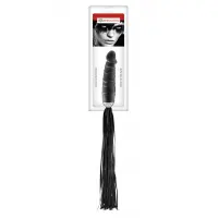 Флогер з ручкою-дилдо Fetish Tentation Whip with Dildo Handle — Переглянути зображення 2