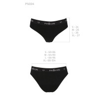 Трусики-слипы из хлопка с эластаном Passion PS004 PANTIES XL, black