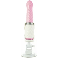 Розкішний вібратор-пульсатор з присоскою Pillow Talk - Feisty Thrusting Vibrator Pink — Переглянути зображення 4