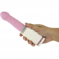 Розкішний вібратор-пульсатор з присоскою Pillow Talk - Feisty Thrusting Vibrator Pink — Переглянути зображення 5