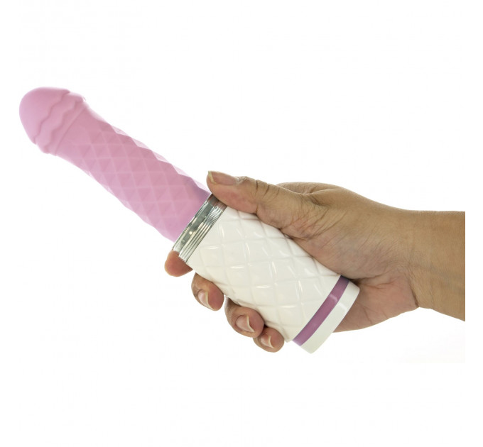 Розкішний вібратор-пульсатор з присоскою Pillow Talk - Feisty Thrusting Vibrator Pink
