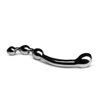 Анально-вагінальний стимулятор Sinner Gear Unbendable – Multi-Stim Pleasure Wand Metal Anal Dildo — Просмотреть изображение 2