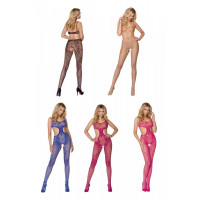 Бодістокінг з ажурної сітки із вирізами з боків та доступом Casmir CA002 тілесний — Переглянути зображення 7