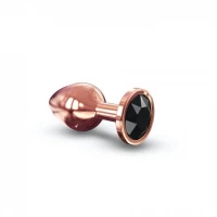 Металева анальна пробка із прикрасою у вигляді кристалу Dorcel - Diamond Plug M — Переглянути зображення 1