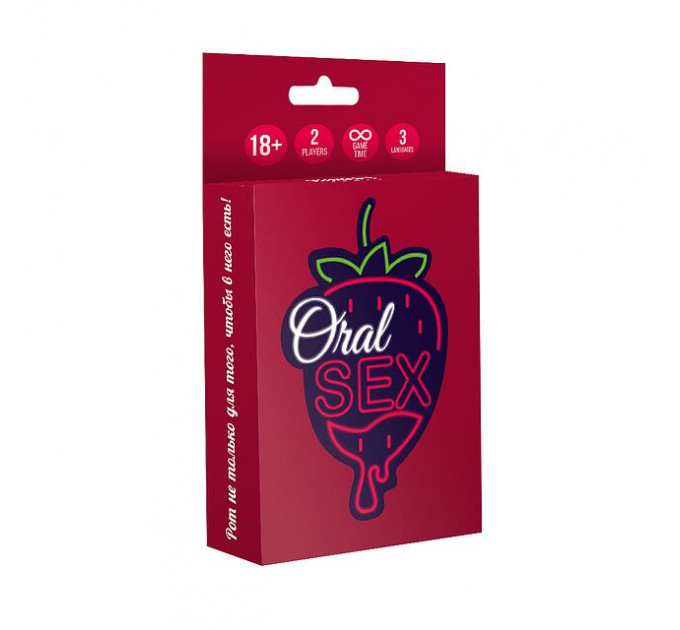 Еротична гра для пар «Oral sex» (UA, ENG, RU)
