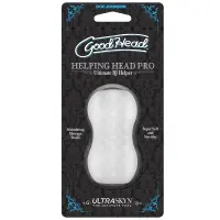 Мастурбатор Doc Johnson GoodHead – Helping Head Pro – Frost — Просмотреть изображение 2