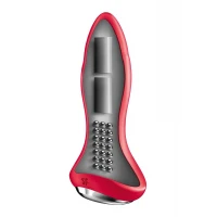 Анальна смарт-вібропробка із перлинним масажем Satisfyer Rotator Plug 1+ Red — Переглянути зображення 3