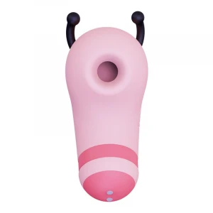 Вакуумний стимулятор із мікрострумами KISSTOY Beebe Pink, на палець