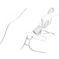 Вибромассажер Shunga Zoa Light Pink, двусторонний — Просмотреть изображение 7