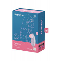 Смарт-вибратор для клитора Satisfyer Tropical Tip Light Lilac — Просмотреть изображение 8