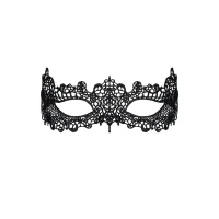 Мереживна маска Obsessive A701 mask, єдиний розмір, чорна — Переглянути зображення 2