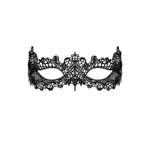 Мереживна маска Obsessive A701 mask, єдиний розмір, чорна