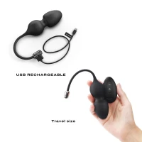 Вагінальні кульки Dorcel LOVE BALLS BLACK, вібрації та рухи внутрішньої кульки, пульт ДК — Просмотреть изображение 4