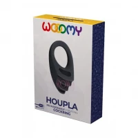 Ерекційне віброкільце Wooomy Houpla, 10 режимів вібрації, діаметр 3 см — Переглянути зображення 3