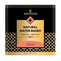 Пробник Sensuva — Natural Water-Based Peach (6 мл) — Просмотреть изображение 1