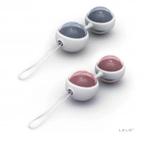 Набір вагінальних кульок LELO Beads, діаметр 3,5 см, змінне навантаження, 2х28 та 2х37 г — Просмотреть изображение 4