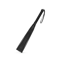 Флогер Bedroom Fantasies: Faux Leather Flogger, чорний — Переглянути зображення 2