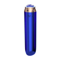 Віброкуля Swan Maximum + Comfy Cuff Blue, суперпотужна, різна інтенсивність, силіконова манжета — Переглянути зображення 1