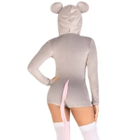 Комбінезон-костюм миші Leg Avenue Comfy Mouse L, з капюшоном — Переглянути зображення 2