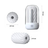 Мастурбатор Otouch DECOR 2, TPE, підігрів до 55 °C, УФ-дезінфекція