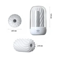 Мастурбатор Otouch DECOR 2, TPE, підігрів до 55 °C, УФ-дезінфекція — Переглянути зображення 2