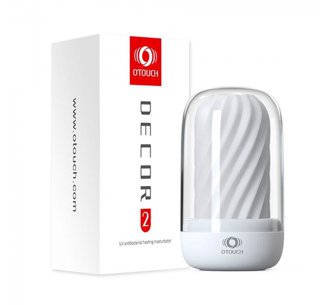 Мастурбатор Otouch DECOR 2, TPE, подогрев до 55 °C, УФ-дезинфекция