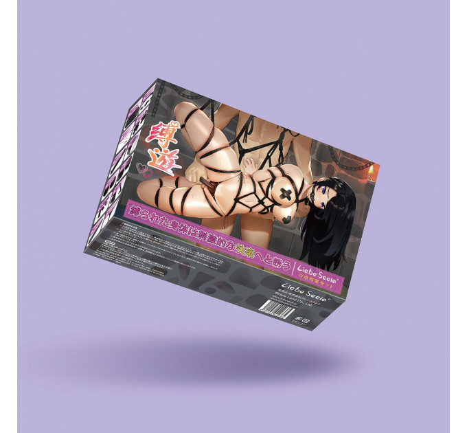БДСМ-набір Liebe Seele Bound You 12pcs set, 12 предметів, у комплекті віброкуля і мереживні стрінги
