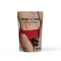 Трусики для страпона Strap-On-Me HARNAIS LINGERIE UNIQUE, One Size, червоні — Переглянути зображення 7