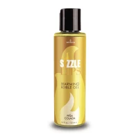 Зігрівальний масажний гель Sensuva Sizzle Lips Pina Colada (125 мл), без цукру, їстівний — Переглянути зображення 1