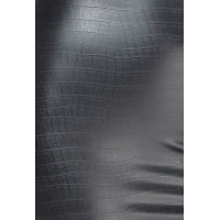 Трусики-стрінги Noir Handmade P012 Wild, XL, під латекс, крокодиловий принт, застібки з боків