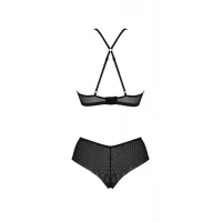 Комплект Passion KERRIA BIKINI black, XXL/XXXL, бралет і трусики-бікіні — Просмотреть изображение 4